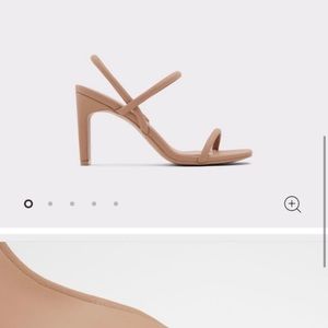 ALDO- Karla heels in Color Bone